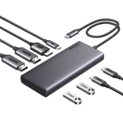 UGREEN 35625 8 in 1 USB C Docking Station with Dual Monitor
