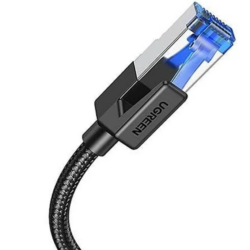 UGREEN 80430 Cat 8 Shielded Round Ethernet Cable Braided 1.5m