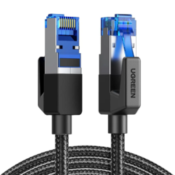 UGREEN 80430 Cat 8 Shielded Round Ethernet Cable Braided 1.5m