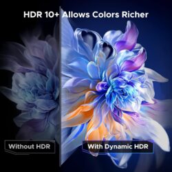 UGREEN 85242 HDMI 2.1 48Gbps, 8K@60Hz, 90° Angled Connector supports 4K@240Hz, HDR, eARC, VRR and ALLM Cable – 3m