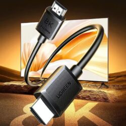 UGREEN 45436 HDMI 2.1 Cable 8K@60Hz 48Gbps, Dolby Atmos, eARC 10 Meter