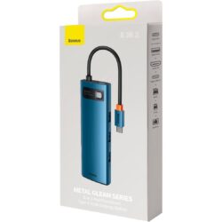 Baseus USB hub 8in1 USB-C to 3x USB 3.0 / HDMI / USB-C PD 4K HD WKWG000103 - Image 10