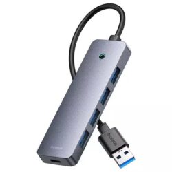 Baseus UltraJoy Series 4-Port HUB  (B0005280B811-10) - Image 4