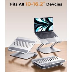 UGREEN 45929 Full Angle Hove Adjustable & Foldable Holder For Laptop Space Grey
