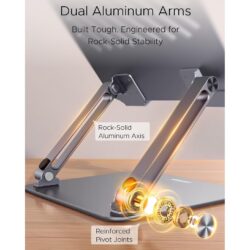 UGREEN 45929 Full Angle Hove Adjustable & Foldable Holder For Laptop Space Grey