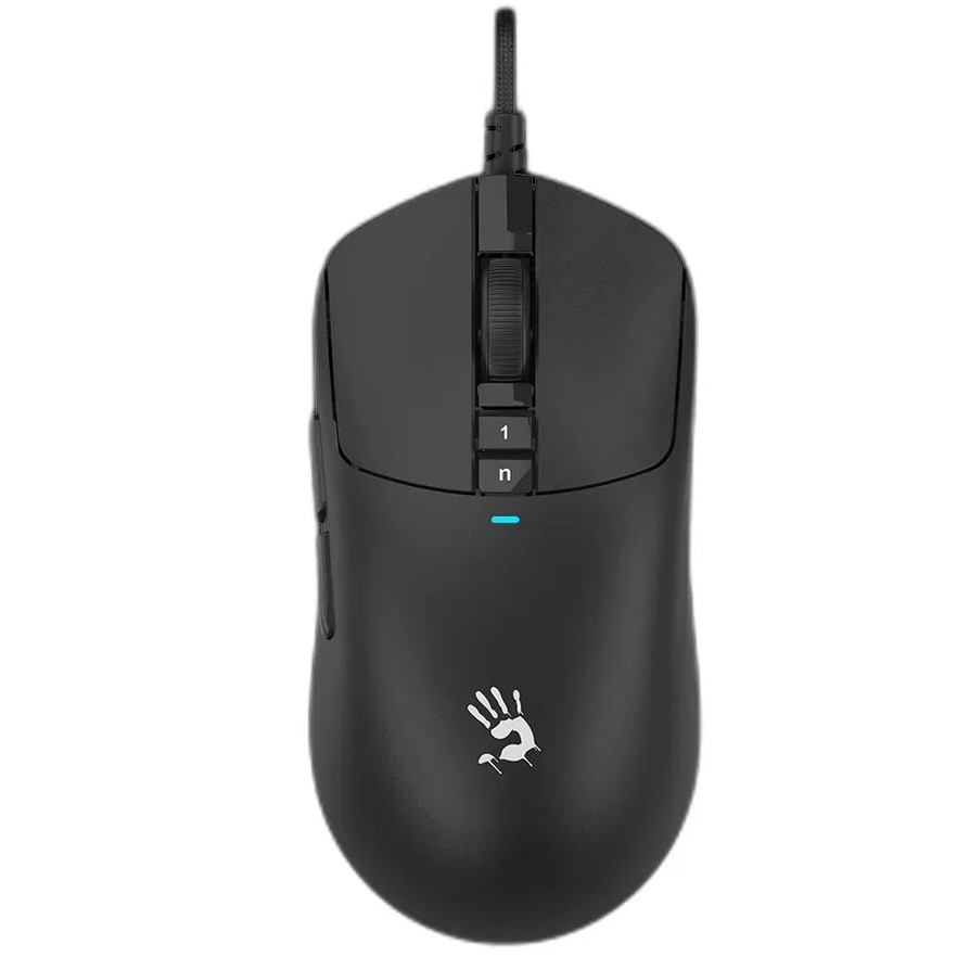 W72 Ultra (Black Activated) MAIN IMG Bloody W72 Ultra Lightweight Gaming Mouse USB Black Activated - Image 1