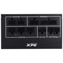XPG 850W Gold Corereactor II Gaming Power Supply Modular (Black)