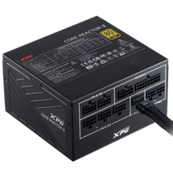 XPG 850W Gold Corereactor II Gaming Power Supply Modular (Black)