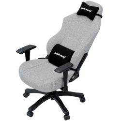 AndaSeat Luna Grey Fabric Gaming Chair