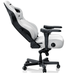 AndaSeat Kaiser 4 V2 L 6D Armrest Gaming Chair Cloudy White