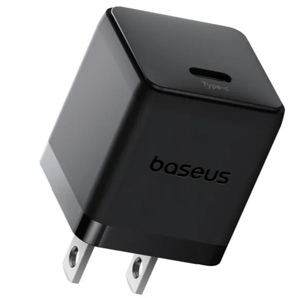 baseus-charger-palm-series-20w-pd-fast-charger-1x-type-c-p10111603113-00- Baseus Palm Fast Charger 1C 20W US Cluster Black (P10111603113-00) - Image 1