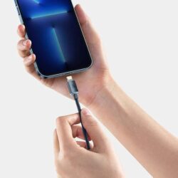Baseus Crystal Shine Series Fast Charging Data Cable Type-C to iP 20W 1.2m Black - Image 7