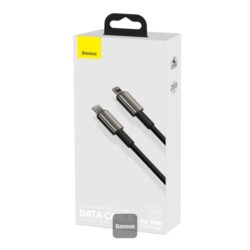 Baseus Tungsten Gold Fast Charging Data Cable Type-C to iP PD 20W 2m Black - Image 10