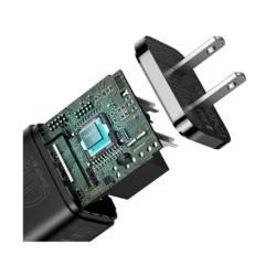 Baseus 20W Super Si Quick Charger WITH C TO IP CABLE TZCCSUP-A01 - Image 4