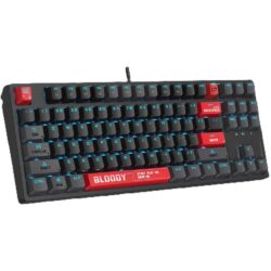 Bloody AT87 Alpha Optical Switch Mechanical Keyboard USB  Bloody Red,US Layout - Image 2