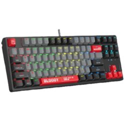 Bloody S87 Hot-Swappable BLMS Customize Mechanical Switch RGB Gaming Keyboard Energy Red - Image 2