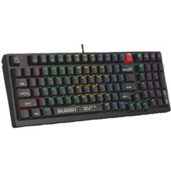 Bloody S98 Hot-Swappable BLMS Mechanical Gaming Keyboard Bloody Black - Image 2