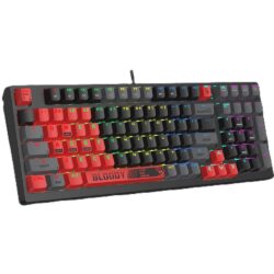 Bloody S98 Mechanical Gaming Keyboard BLMS Red Switch USB Sports Red US Layout - Image 2