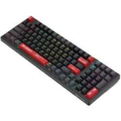 Bloody WS98 Dual-Core Wireless Mechanical Keyboard, Bloody Red, RGB Backlit, BLMS Engineered Mechanical Switch - Image 4