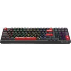 Bloody WS98 Dual-Core Wireless Mechanical Keyboard, Bloody Red, RGB Backlit, BLMS Engineered Mechanical Switch - Image 3
