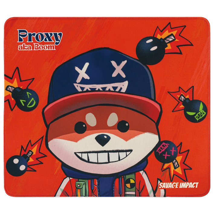 bloody_bp-45_proxy_boom fire Bloody BP-45 Gaming Mousepad Proxy Boom Fire - Image 1