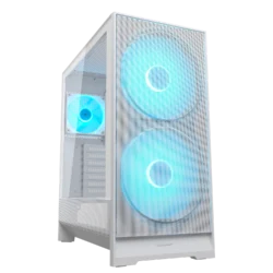 COUGAR Airface 180 Mid-Tower PC Case – White – product view