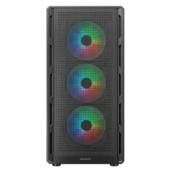 COUGAR Airface Pure RGB Compact ATX PC Case – Black – alternate view