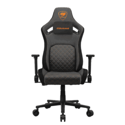 COUGAR Defensor Gray F Fabric Gaming Chair – Gray-Orange – alternate view