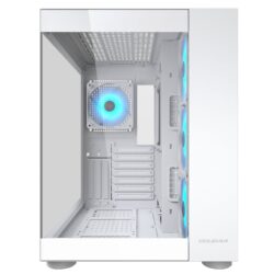 COUGAR FV150 RGB Mid-Tower PC Case – White – detail view