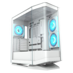 COUGAR FV270 RGB Mid-Tower PC Case – White – product view