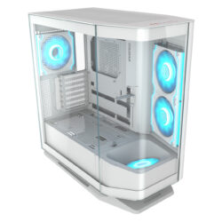 COUGAR FV270 RGB Mid-Tower PC Case – White – alternate view