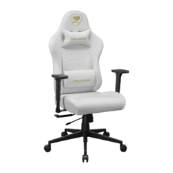 COUGAR PRYME White PVC Leather Gaming Chair – alternate view