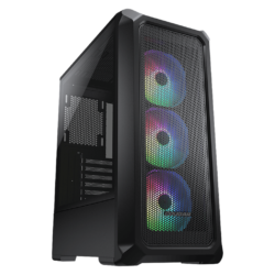 COUGAR Archon 2 Mesh RGB Mid-Tower PC Case – Black – product view