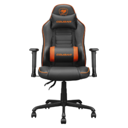 COUGAR Fusion S Gaming Chair – Black-Orange – product view