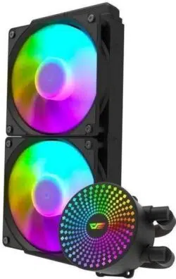 DarkFlash DC240 Liquid Cooler - Black - Image 2