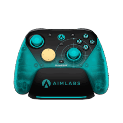 GameSir G7 Pro 8K PC Wireless Controller - Aimlabs Edition - controller and dock