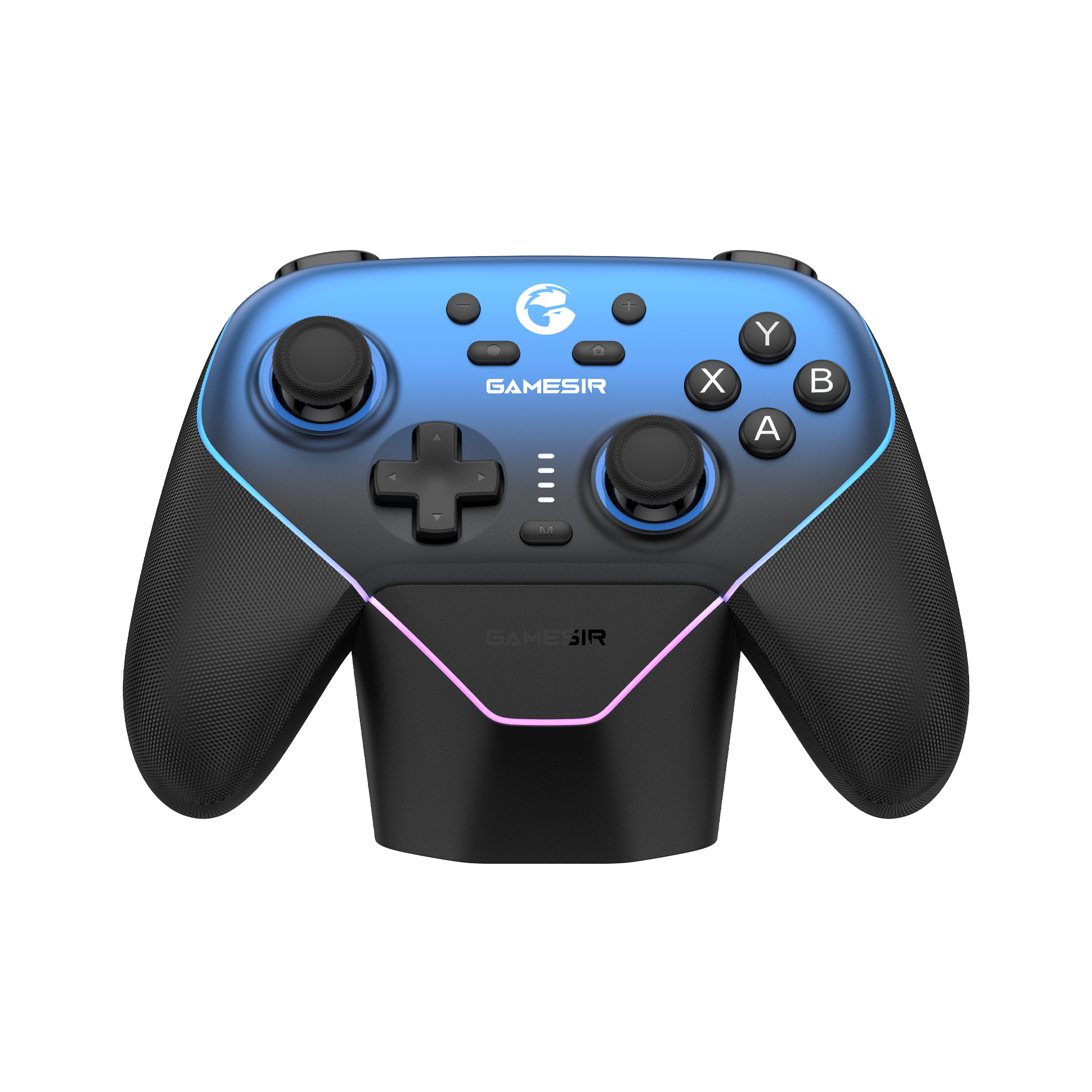 GameSir Super Nova Wireless Controller with Dock - Nightfall Blue - product view 1 GameSir Super Nova Wireless Controller with Dock - Nightfall Blue - product view 1