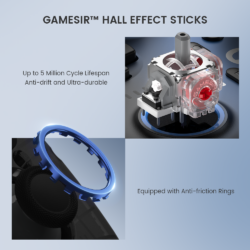 GameSir Super Nova Wireless Controller with Dock - Nightfall Blue - official feature guide 4