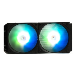 GFury HURRICAN GF-240 240mm ARGB Liquid CPU Cooler – Black – product view 2