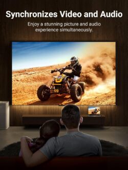 UGREEN 20110 Gold Plated 4K HDMI Male to Female Connector - Image 7