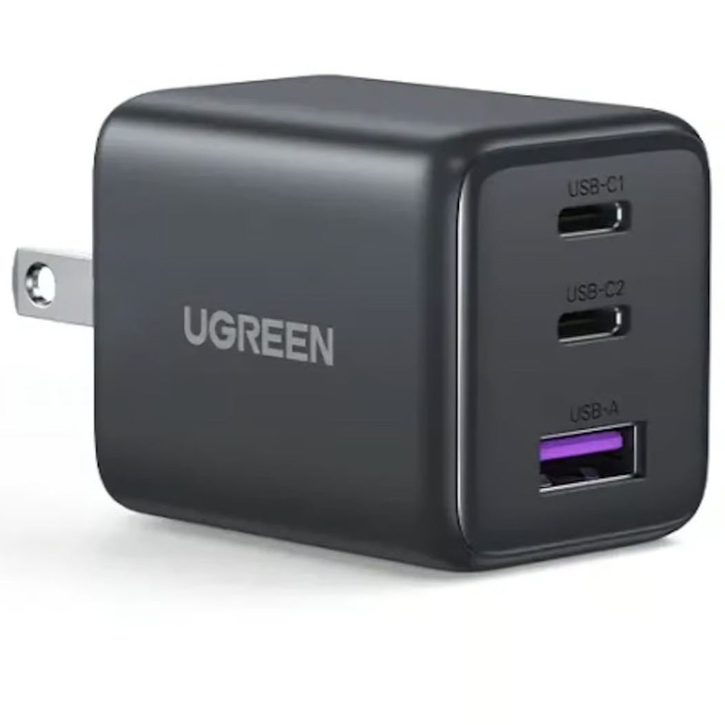 imgi_17_UGREEN-55537-GaN-30W-3-Ports-USB-C-Fast-Charger-Adapter-1