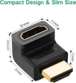 UGREEN 20110 Gold Plated 4K HDMI Male to Female Connector - Image 9