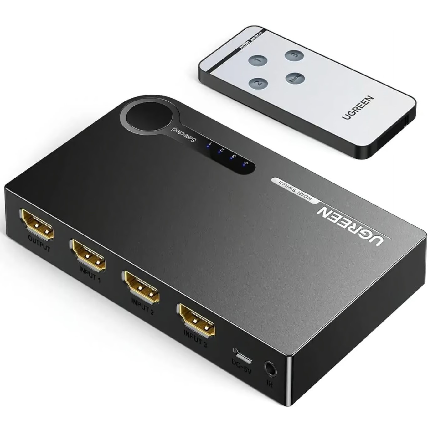 imgi_3_UGREEN-40234-3-In-1-Out-4K-HDMI-Switcher-Splitter-Hub