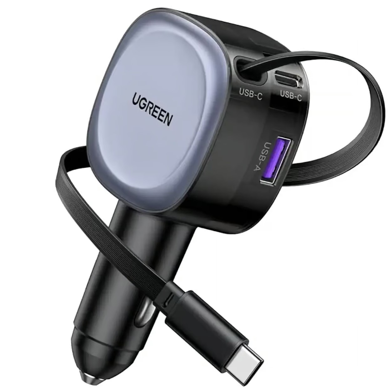 imgi_3_UGREEN-55653-75W-Car-Charger-2-in-1-Retractable-Cable