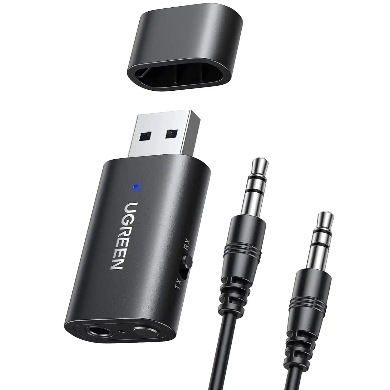 imgi_3_UGREEN-60300-Bluetooth-5.1-CM523-Transmitter-Receiver-2-in-1-Wireless-USB-Adap