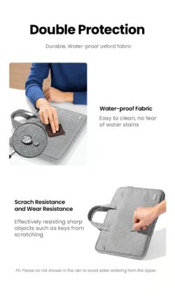 UGREEN 20448 LAPTOP SLEEVE FOR 13-13.9 INCH NEW - Image 8