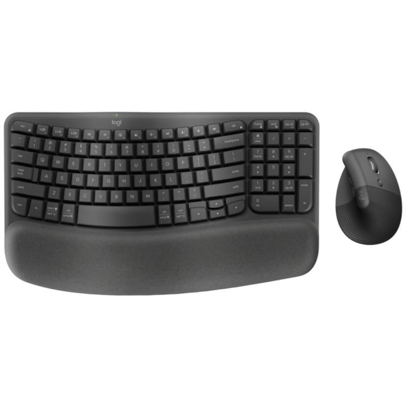 Logitech Wave Keys and Lift Combo