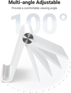 UGREEN 30485 MULTI ANGLE ADJUSTABLE PORTABLE STAND – WHITE - Image 5