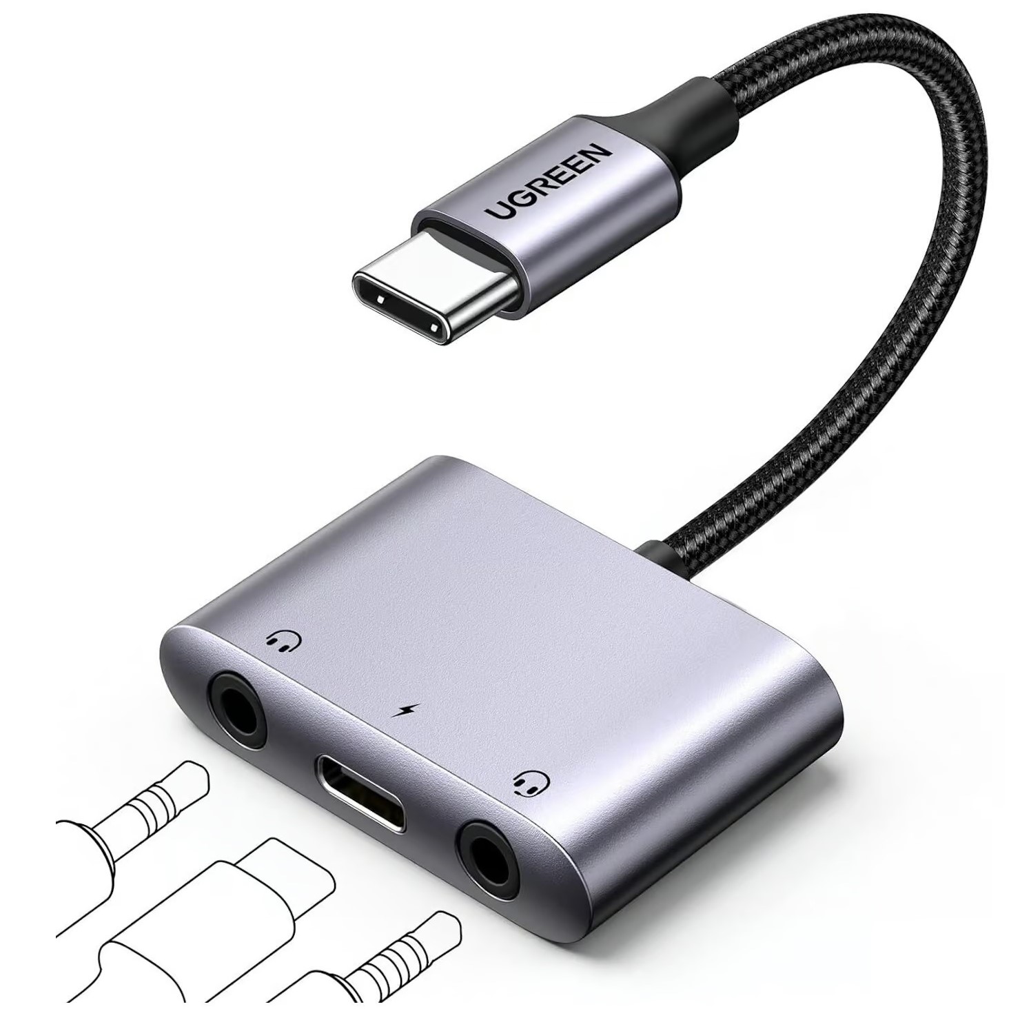 imgi_90_UGREEN-25838-USB-C-to-3.5mm-Audio-Adapter-3-in-1-Charger-1