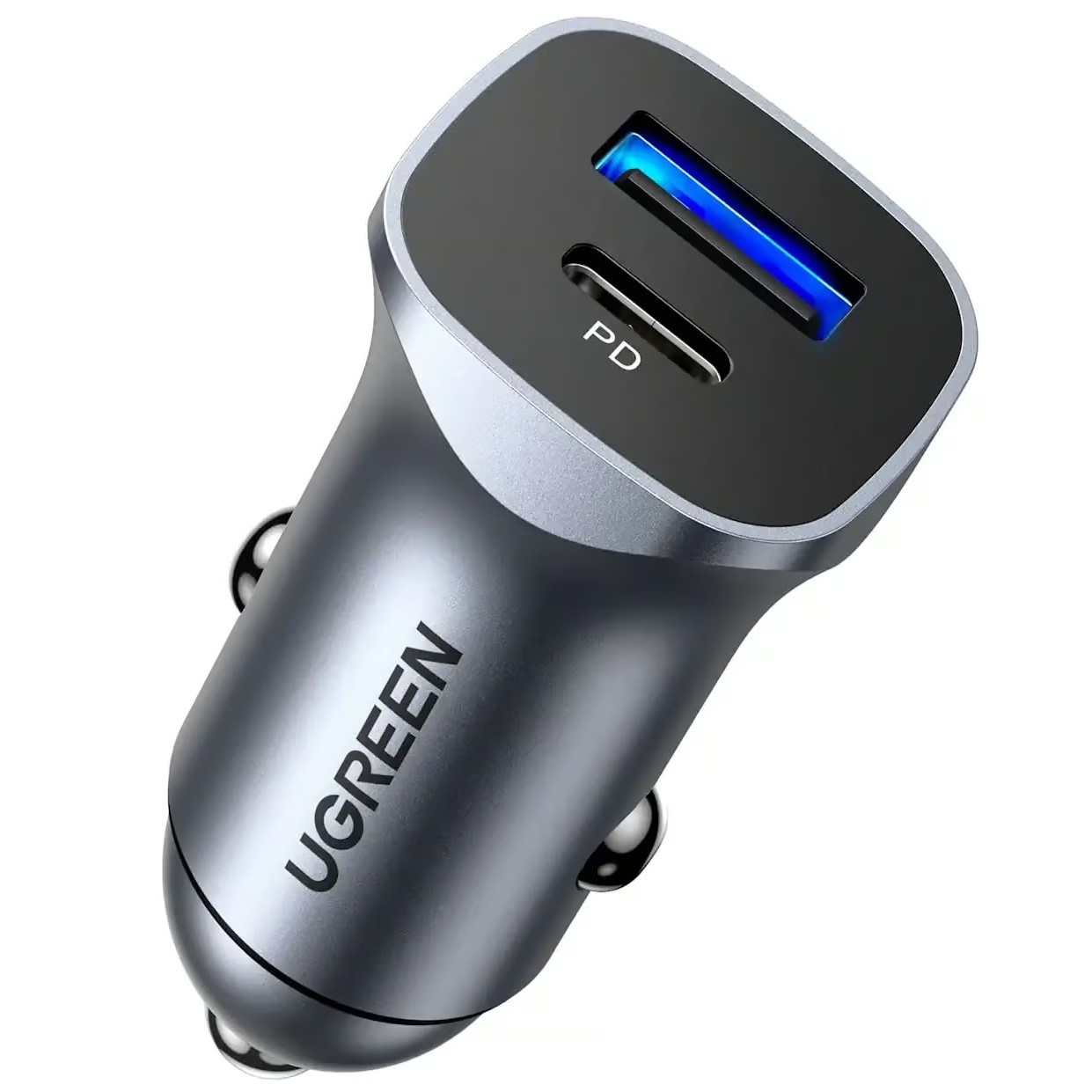 imgi_9_UGREEN-30780-Aluminum-PD-20W-QC18W-Fast-Car-Charger-Adapter-1